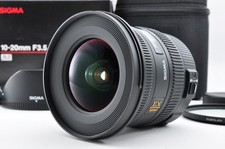 *1 anno Wty for US* Sigma 10-20 mm f/3.5 EX DC Wide Lens for EF Near Mint...