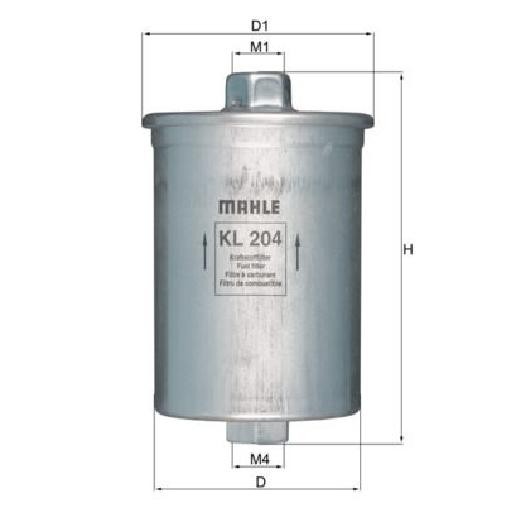 Kraftstofffilter FüR Fiat UNO 146 158 1.5 85 Bis 87 Knecht F113G Teil-image