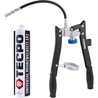 Tecpo Universal Mehrzweckfett 500G EP2 Lithium Fett Schmierfett + Fettpresse