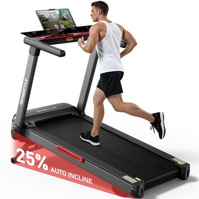 Home Office Treadmill - 25% Auto Incline 8.5MPH 300LBS Capacity