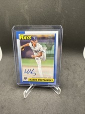 Topps 2025 Series 2 Mason Montgomery 35th Ann. Rookie Auto (90B2-MM) Tampa Rays