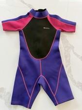 Mountain warehouse kids wetsuit, girls, size 7/8