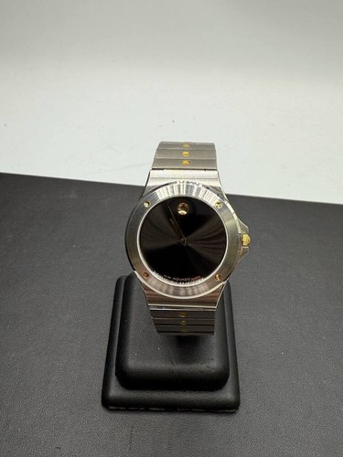 Movado 86.65.877.02 Museum Black Dial Steel Quartz Watch SPB-TS 348310
