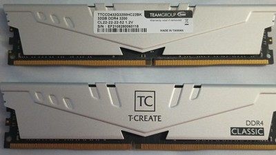 T-Create Expert Overclocking 10L DDR4 64GB Kit (2 X 32GB) 3200Mhz