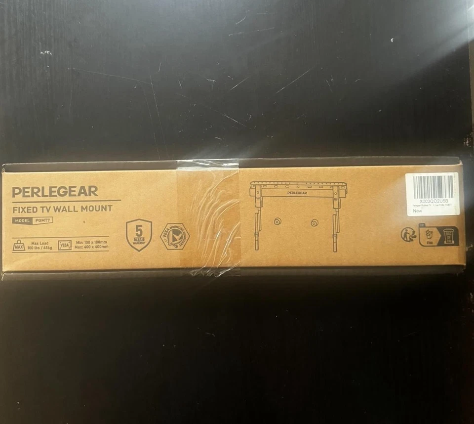 Perlegear Soporte De Pared Fijo Para Tv Sin Pernos . Perfil Bajo . Modelo PGMT7 - Image 2 of 3