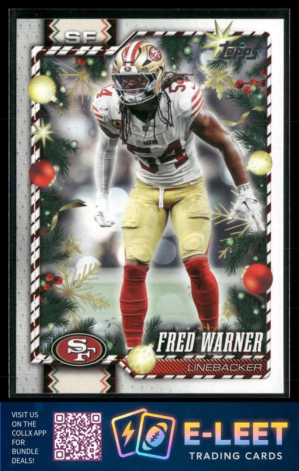 2026 Topps Holiday Fred Warner #91