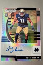 2020 Panini Prizm Draft Picks - Draft Picks Rookies Alohi Gilman #190 Silver...
