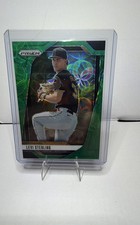 2025 Panini Prizm - Levi Sterling, Levi Sterling #279 Green Scope Prizm /75 (RC)