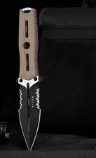 Kizer Cutlery Norcros Fixed Knife 4.13" Full Tang Nitro V Steel Blade G10 Handle