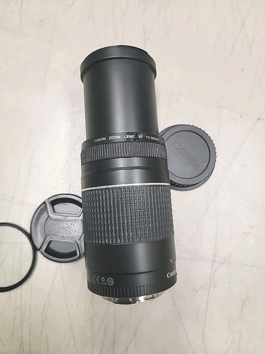 Canon EF 75-300mm 1:4-5.6 III zoom lens | eBay