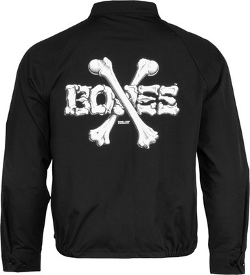 Powell Peralta CROSS BONES Skateboard JACKET BLACK | eBay