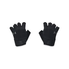 Xxl Black Sport Activity Gloves With Leather Palm Adjustable Wrist Closure