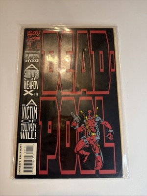 Deadpool: The Circle Chase #1 (1993) Marvel Comics - Direct Edition - High Grade