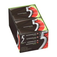 5GUM Watermelon Prism Kaugummi Aus Den Usa, 10 Packungen (150 Streifen)