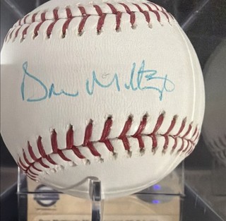 Don Mattingly Signed Autographed Official MLB Baseball Steiner COA JSA Yankees