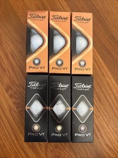 Titleist Pro V1 Golf Balls 18 Balls Unused Mixed Generations 6 Sleeves