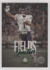 2021 Panini Chronicles Luminance Update Rookies Green Justin Fields #203 0qg6