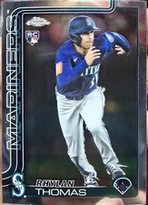 2025 Topps Chrome Update Series - Rhylan Thomas #USC185 (RC)