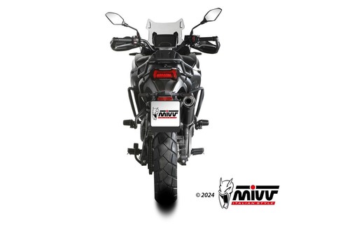 MIVV OVAL NOIR INOX - SILENCIEUX CARBONE CF MOTO 700 MT 2024 - Photo 4/4