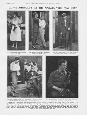 Szenen aus ''The Fall Guy'' im Apollo Theatre - Vintage Print 1926