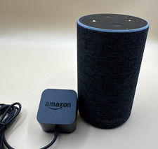 Amazon Echo (2nd Generation) Smart Assistant - Charcoal Fabric for