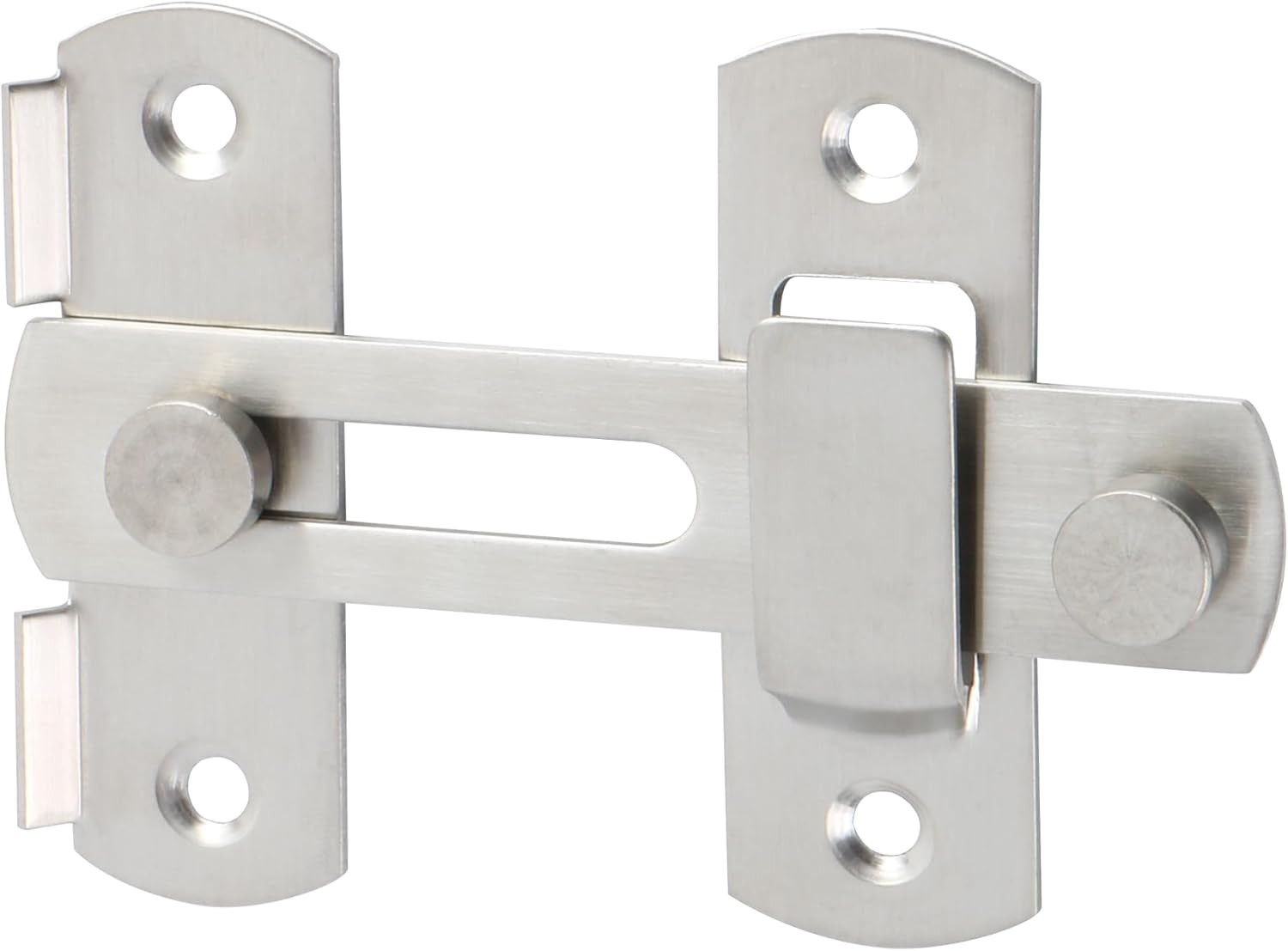 Flip Latch Gate Latch,4 Inch Stainless Steel Barn Door Lock,Anti-Theft Lock,Safe