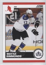 2010-11 Score Wayne Simmonds #237 9fm