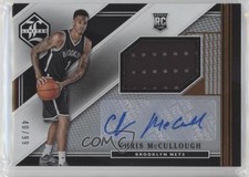 2015-16 Panini Limited Rookie Jersey 40/99 Chris McCullough #RJA-CM Auto 0b2