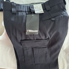 Blauer 8980 36 Reg Tactical Police Pants Dark Navy Side Pocket Rayon Blend NWT