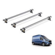 Maxus Deliver 9 Roof Rack for 2020+ 3 Steel Roof Bars - Van Guard Trade