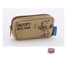 NEU SNOOPY mit Musik Trapez Mundstück Tasche SMPTPBG JP