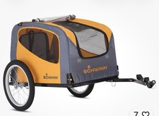 Rascal Dog Bike Trailer Carrier for Pets Up to 50lbs - Foldable Versatile