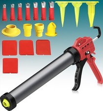 20 oz Sausage Caulk Gun, One-Touch Dripless  Heavy-Duty Metal Cons... Fast Ship