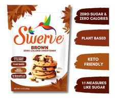 Swerve Ultimate Sugar Replacement Sweetener, Brown Sugar Substitute, Zero Calori