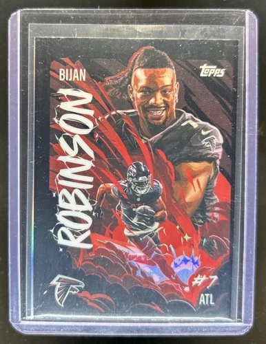 2025 Topps Chrome Bijan Robinson Base (RAW)