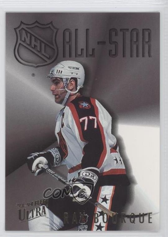 1993-94 Fleer Ultra NHL All-Star Ray Bourque #2 HOF 0a1