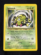 Spinarak 75/111 Neo Genesis Regular NM