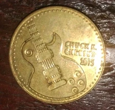 Chuck E Cheese Arcade Coin Token from 2015 