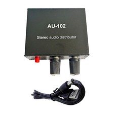 auditory Distribution Device 1 In 2 Out Headphone Amplifier Signal Distributor