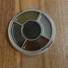 Mossy Oak 5-Color Camo SPRING  FALL HUNT Face Paint w/Mirror  Locking Cap -NEW