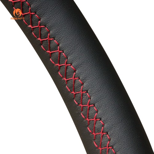 MEWANT DIY PU Leather Car Steering Wheel Cover for Seat Leon Ibiza Altea Toledo - Bild 5 von 9
