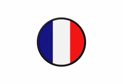Akacha - Toppa Termoadesiva Con Bandiera Francese, Personalizza I Tuoi Vestiti! - 3