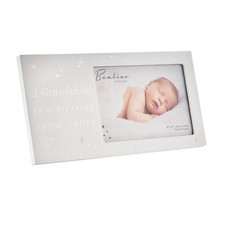 Bambino Wooden Grandchild Photo Frame 6' X 4' with Wording
