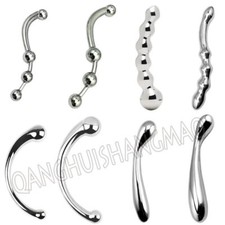 Stainless Steel Handheld Female Full Body Massager Stimulate Metal