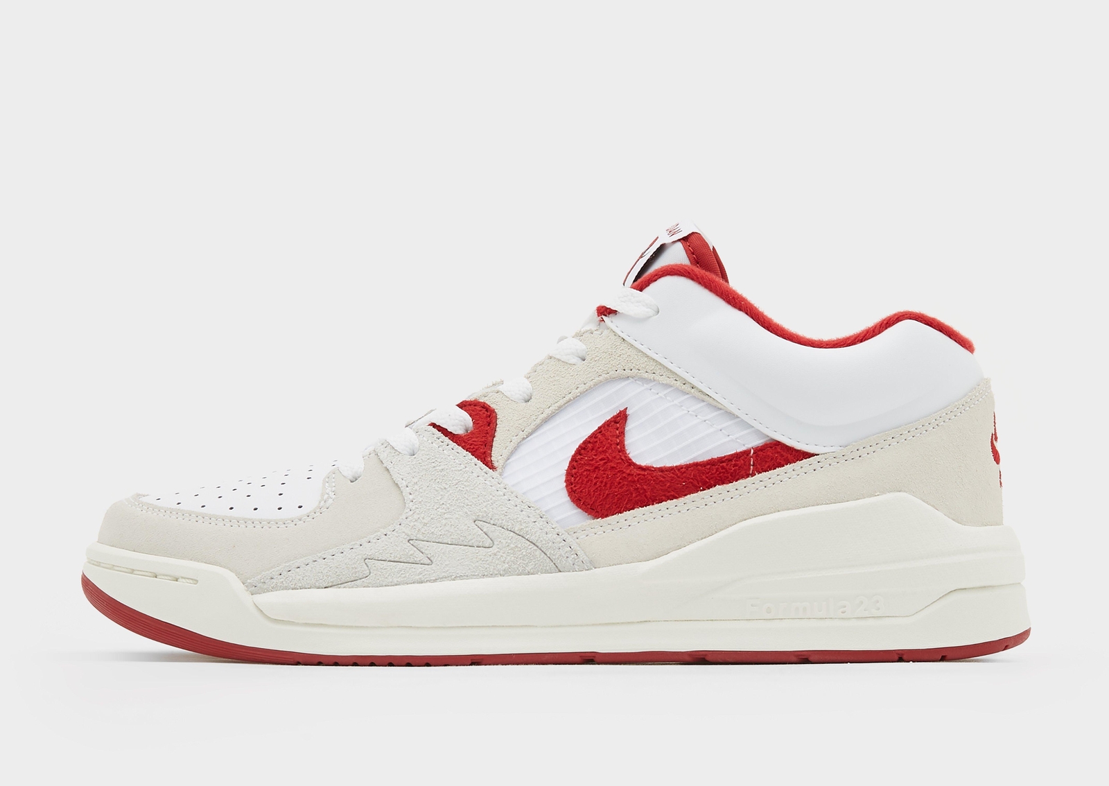 Authentisches Jordan Stadium 90  (Herren Größe: UK 6 EUR 40) weiß/Uni rot-Segel