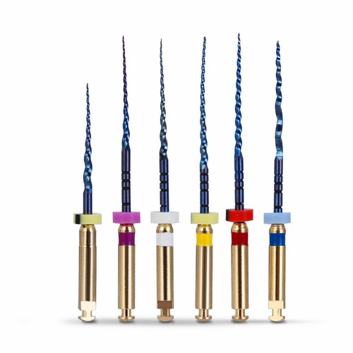 Archivo rotativo de endodoncia dental NITI limas de conducto radicular disco Endo X-Pro Taper21/25 mm - Imagen 35 de 51