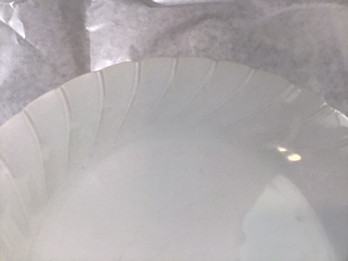 Sheffield Bone White China Set of 4 Dinner Plates 10.5 inch Swirl Edges JAPAN - Picture 5 of 11
