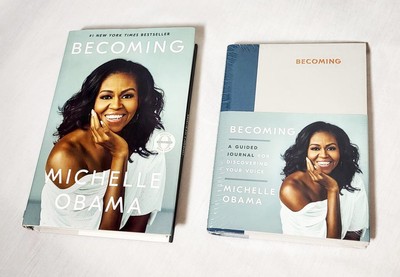 Becoming: Guided Journal for Discovering Your Voice Michelle Obama 