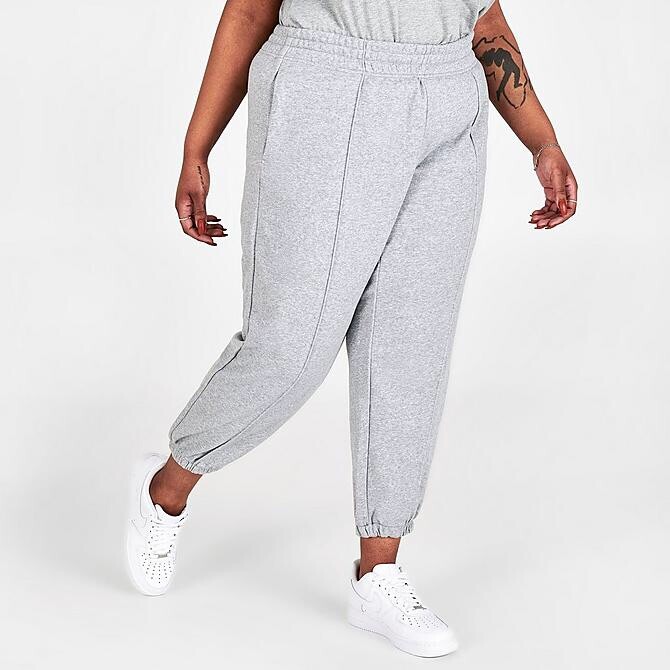 Nike Women's Essential Fleece Pants (Grey) - 2X (Plus Size) - New