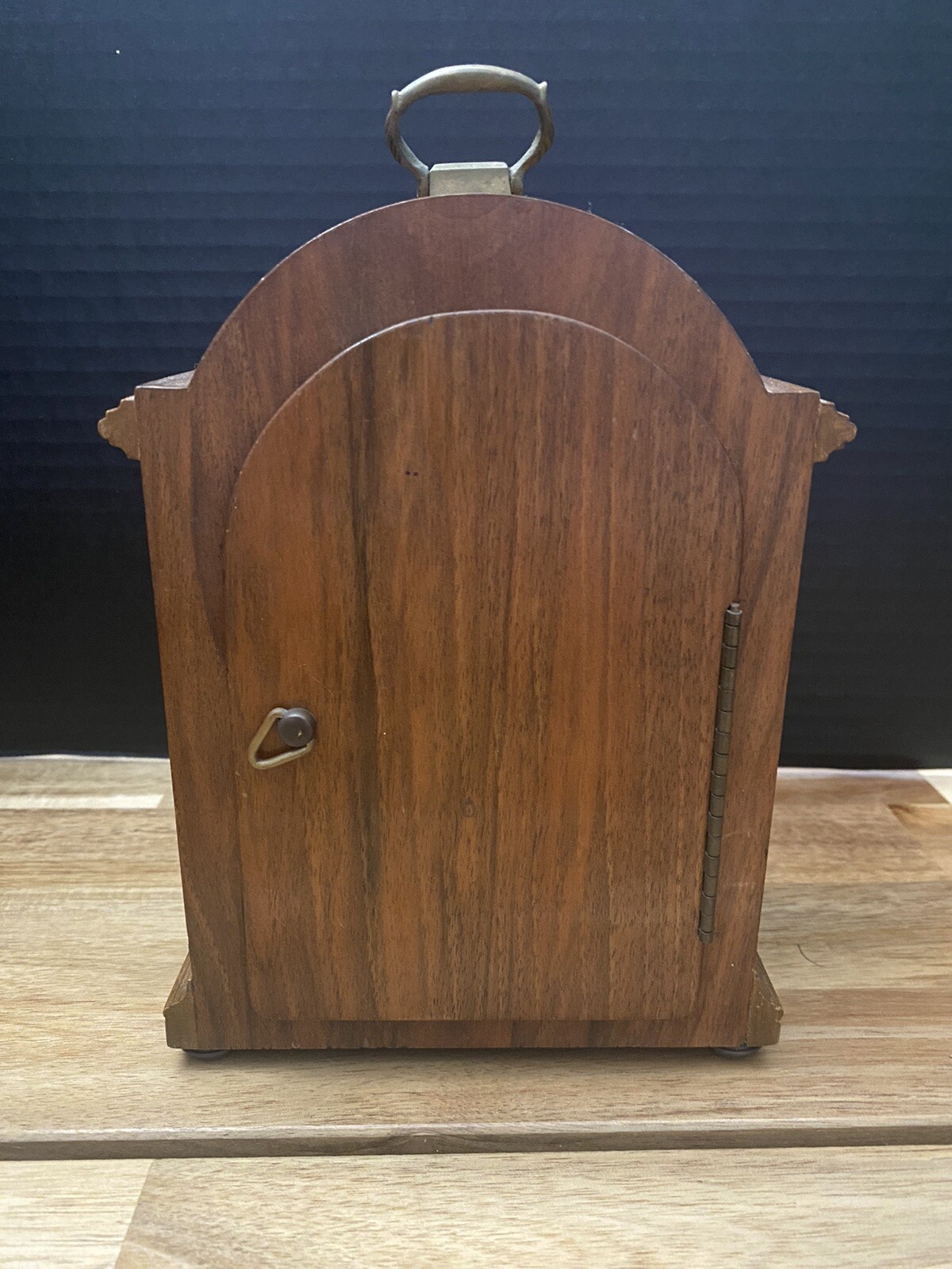 Thwaites And Reed Antique mantle Clock Wood Gold Clerkenwell London